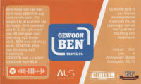 Muifelbrouwerij, Gewoon Ben Tripel