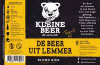 Kleine Beer Brouwerij, De Beer Uit Lemmer Blond Bier