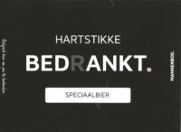 Buitenlandse bieren voor Nederlandse markt (etiket Nederlandse plaatsnaam), Hartstikke Bedrankt
