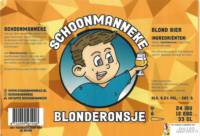 Schoonmanneke, Blonderonsje Schoonmanneke, Blonderonsje