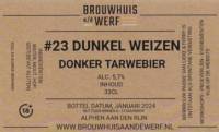 Brouwhuis aan de Werf, #23 Dunkel Weizen