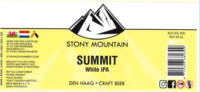 Stony Mountain Brewery, Summit White IPA