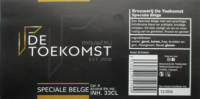 Brouwerij De Toekomst, Speciale Belge