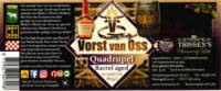 Thissen's Brouwerij Lith, Vorst van Oss Quadrupel Barrel Aged Maker's Mark