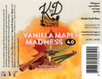 Brouwerij Klein Duimpje, Vanilla Maple Madness 4.0