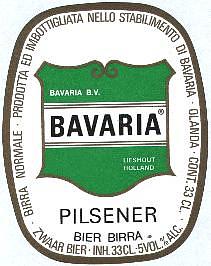 Bavaria, Bavaria Pilsener Bier Birra