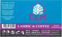 Brouwerij Eembier, Lambic & Coffee Blend Indonesian