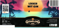 Brouwerij Jeronymo, Geweldig Bier Lekker Wit Gin