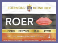 Buitenlandse bieren voor Nederlandse markt (etiket Nederlandse plaatsnaam), Roermond Blond Bier