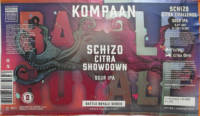 Kompaan Dutch Craft Beer Company, Schizo Citra Showdown