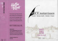 Brouwerij Huttenkloas, Double IPA van Kloas
