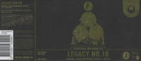 Brouwerij Frontaal, Legacy No. 10