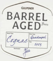 Gulpener Bierbrouwerij, Barrel Aged Beer Cognac Quadrupel