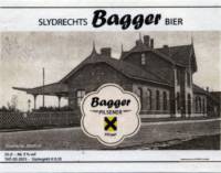 Buitenlandse bieren voor Nederlandse markt (etiket Nederlandse plaatsnaam), Slydrechts Bagger Bier Pilsener