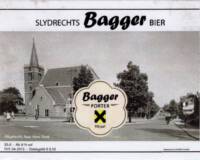 Buitenlandse bieren voor Nederlandse markt (etiket Nederlandse plaatsnaam), Slydrechts Bagger Bier Porter