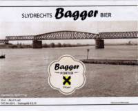 Buitenlandse bieren voor Nederlandse markt (etiket Nederlandse plaatsnaam), Slydrechts Bagger Bier Porter