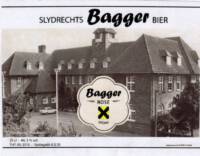 Buitenlandse bieren voor Nederlandse markt (etiket Nederlandse plaatsnaam), Slydrechts Bagger Bier Rose