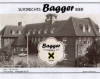 Buitenlandse bieren voor Nederlandse markt (etiket Nederlandse plaatsnaam), Slydrechts Bagger Bier Tripel