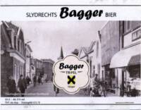 Buitenlandse bieren voor Nederlandse markt (etiket Nederlandse plaatsnaam), Slydrechts Bagger Bier Tripel