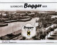Buitenlandse bieren voor Nederlandse markt (etiket Nederlandse plaatsnaam), Slydrechts Bagger Bier Wit