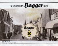 Buitenlandse bieren voor Nederlandse markt (etiket Nederlandse plaatsnaam), Slydrechts Bagger Bier Wit