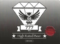 Buitenlandse bieren voor Nederlandse markt (etiket Nederlandse plaatsnaam), 777 High Rated Beer