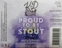 Brouwerij Klein Duimpje, Proud to be Blackberrie Stout