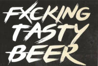 Buitenlandse bieren voor Nederlandse markt (etiket Nederlandse plaatsnaam), Fxcking Tasty Beer