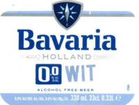 Bavaria, 0.0 Wit Alcohol Free Beer