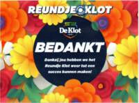 Buitenlandse bieren voor Nederlandse markt (etiket Nederlandse plaatsnaam), Reundje Klot Bedankt