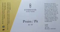 Symbiose Brewing / Blending, Pruim/Pit   21/07