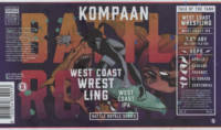 Kompaan Dutch Craft Beer Company, West Coast Wrest Ling