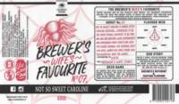 Crooked Spider, Brewer's Favourite No 07. Not So Sweet Caroline (Wife's)