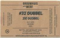 Brouwhuis aan de Werf, #32 Dubbel