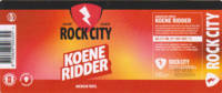 Rock City Brewing, Koene Ridder American Tripel Rock City Brewing, Koene Ridder American Tripel