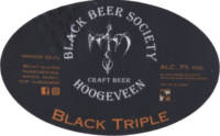 Black Beer Society, Black Triple Black Beer Society, Black Triple