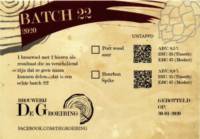 Brouwerij De Groeiring, Batch 22  2020