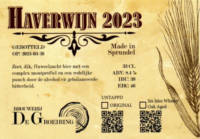 Brouwerij De Groeiring, Haverwijn 2023