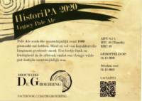 Brouwerij De Groeiring, HistoriPA 2020 Legacy Pale Ale