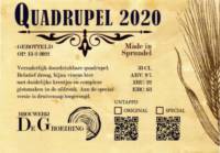 Brouwerij De Groeiring, Quadrupel 2020