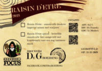 Brouwerij De Groeiring, Raisin D`etre 2019