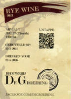 Brouwerij De Groeiring, Rye Wine 2021