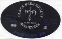 Black Beer Society, American IPA Black Beer Society, American IPA