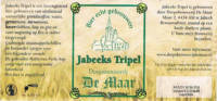Dorpsbrouwerij De Maar, Jabeeks Tripel