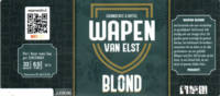 Brouwerij Jeronymo, Wapen van Elst Blond Brouwerij Jeronymo, Wapen van Elst Blond