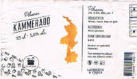 Kameraod Brouwers, Kammeraod  Pilsener Kameraod Brouwers, Kammeraod  Pilsener