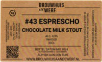 Brouwhuis aan de Werf, #43 Esprescho Brouwhuis aan de Werf, #43 Esprescho