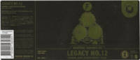Brouwerij Frontaal, Legacy No.12