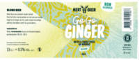 De Puttense Brouwerij, Go Go Ginger Non Alcoholic De Puttense Brouwerij, Go Go Ginger Non Alcoholic