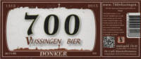 Buitenlandse bieren voor Nederlandse markt (etiket Nederlandse plaatsnaam), 700 Vlissingen Bier Donker
